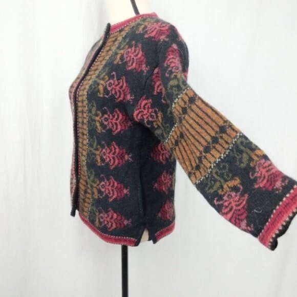 100% Wool Button Down Jacket S - Picture 5 of 6